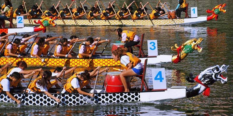 dragon boat racing