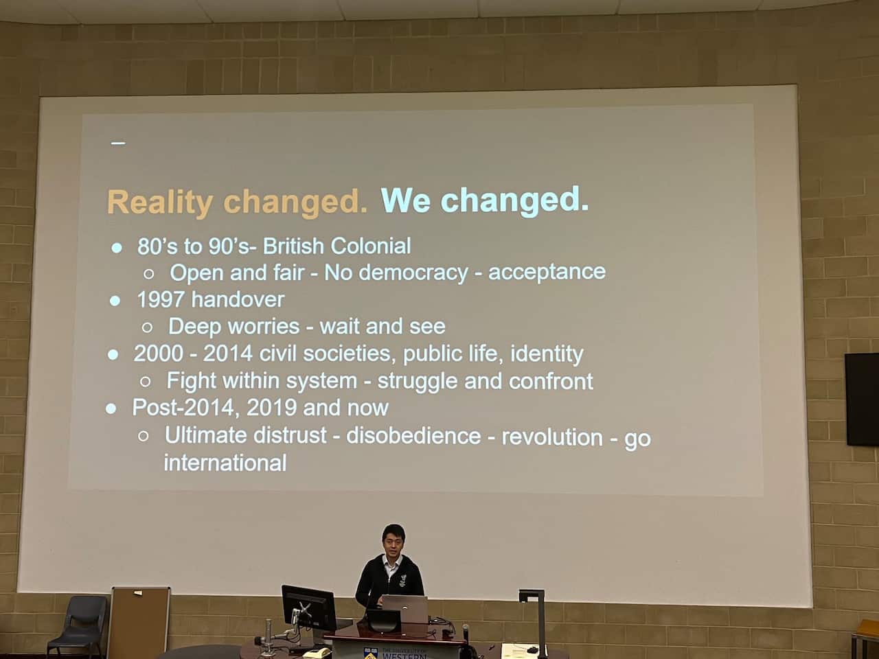 third anniversary of HK pro democratic movement