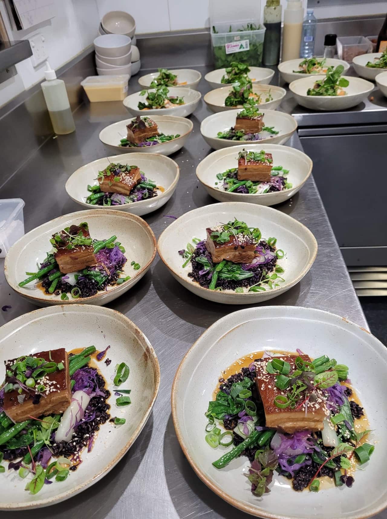 Pork Humba with black rice by Aldrin Dabuan