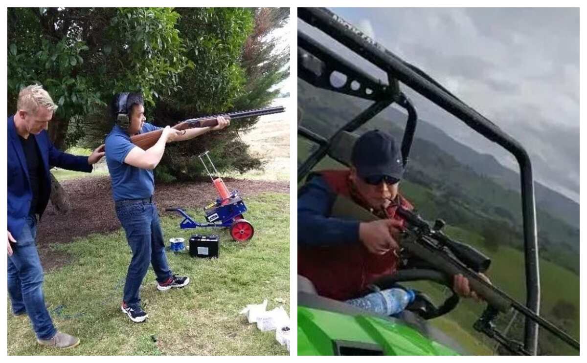 Photos from the luxury lodge's website invite guests to be a wilderness hunter in Australia