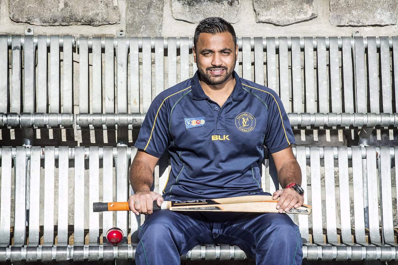 Hussain Hanif coaches intellectually disabled cricketers