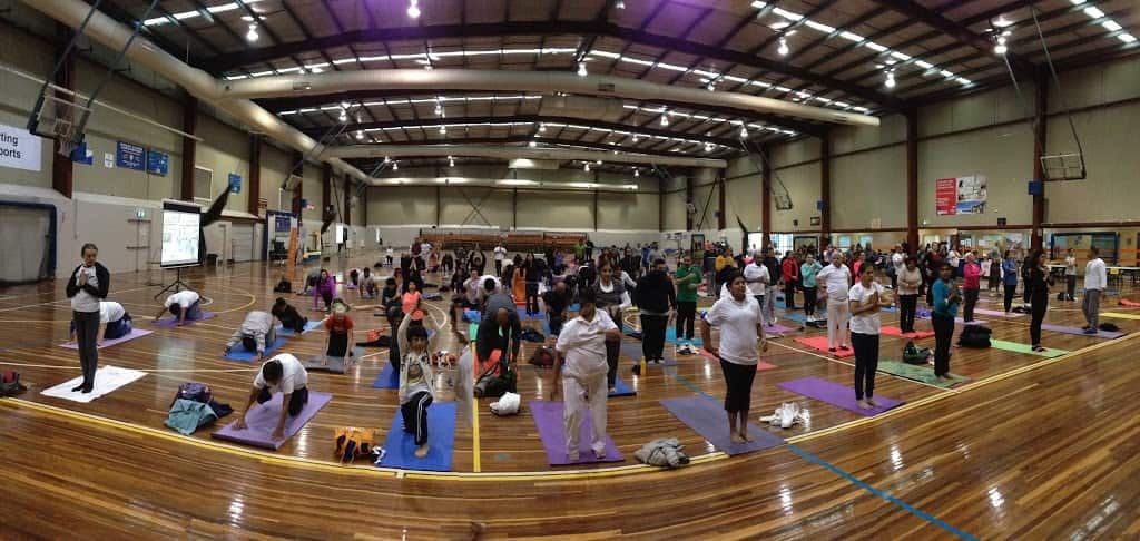International Day of Yoga, as celebrated in Melbourne, in 2015