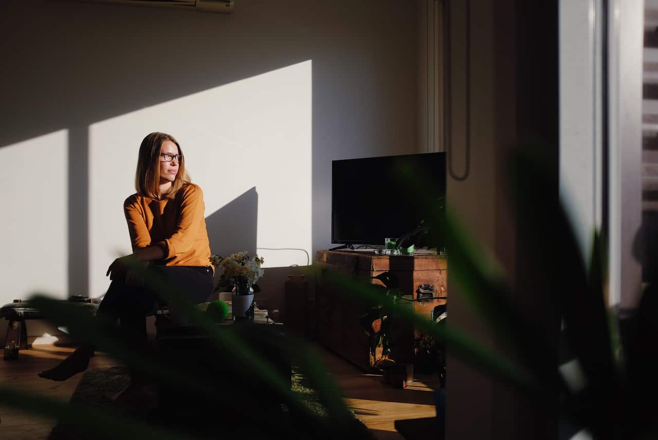 A portrait from Nicola Bernardi's Isolation project