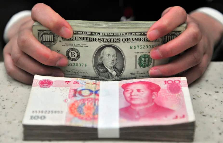 Yuan v USD
