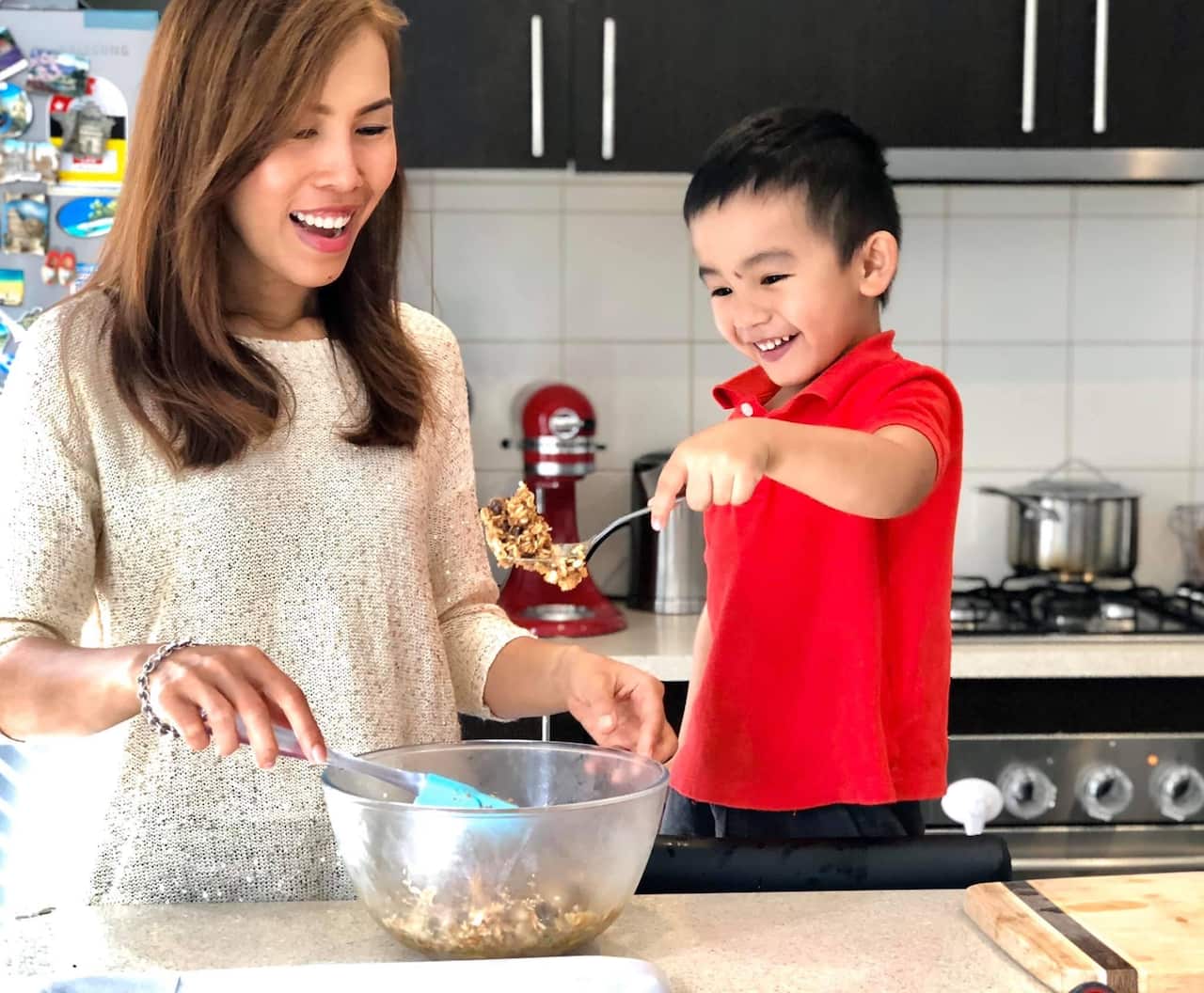Ms Tara Tan decided to be a mompreneur for her son