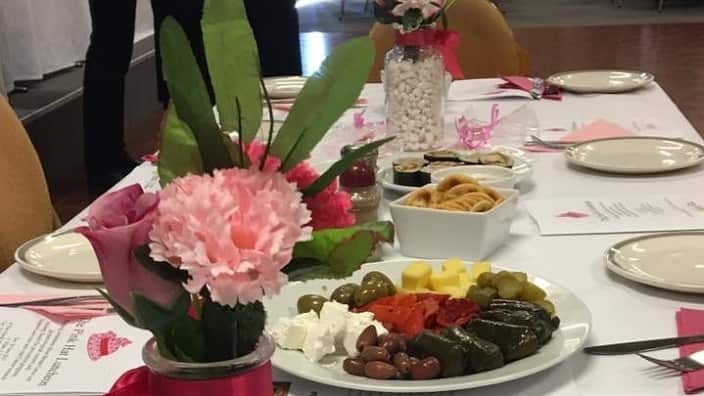 'Pink Hat' fundraising event by Perth's Greek Australians