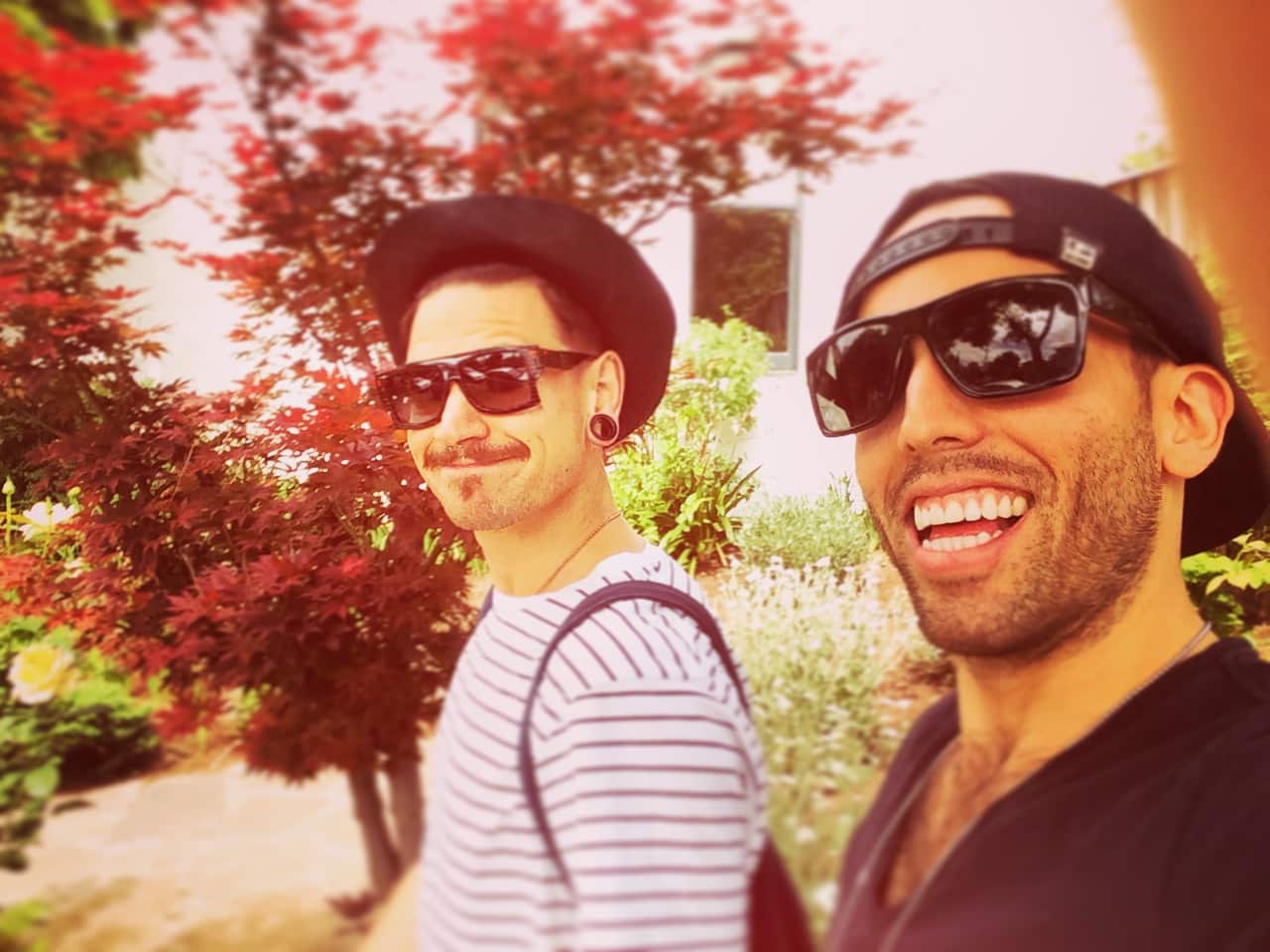 Luciano and partner Andrew.