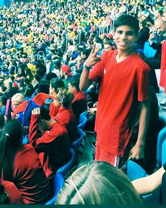 Ahmad Raza in Russia