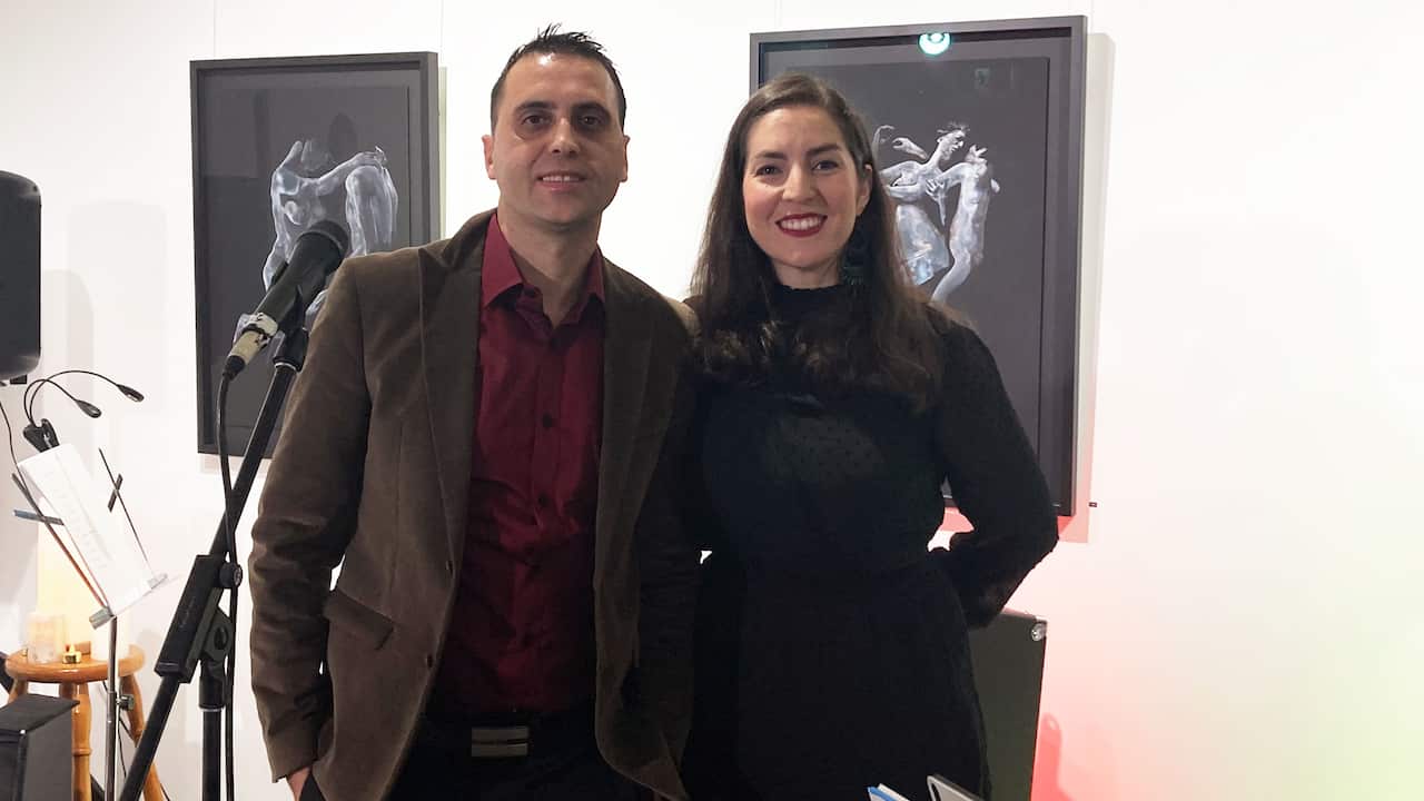 O duo Ricardo da Silva, fadista, e Sónia de Freitas, pianista