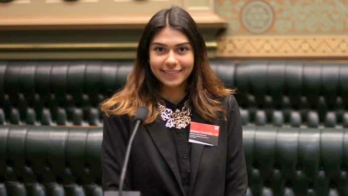 Natasha Tioukavkin of ANU International Relations Society