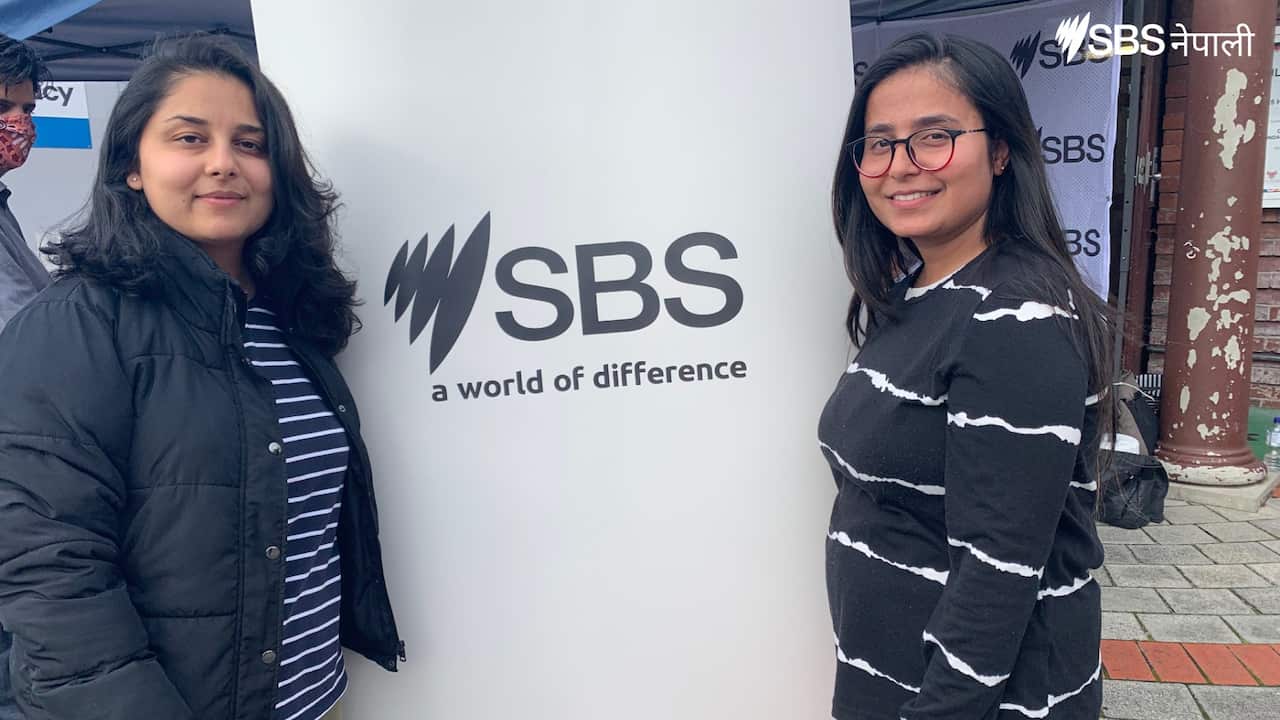 Nepali community members at the 2022 Federal Election Exchange program in Tasmania. 