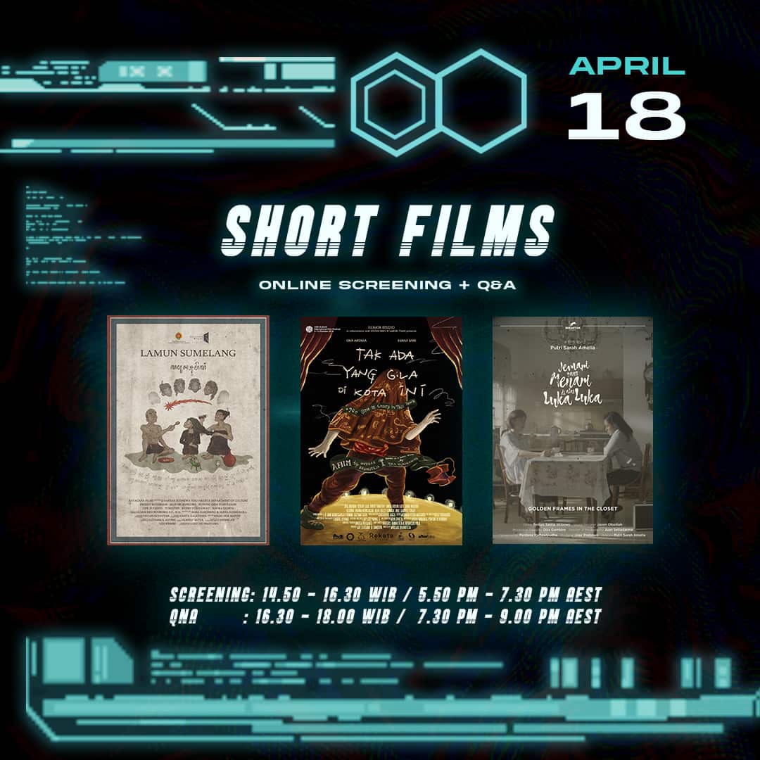  Flyer of Indonesian Film Festival 15 which runs from 13-18 April.