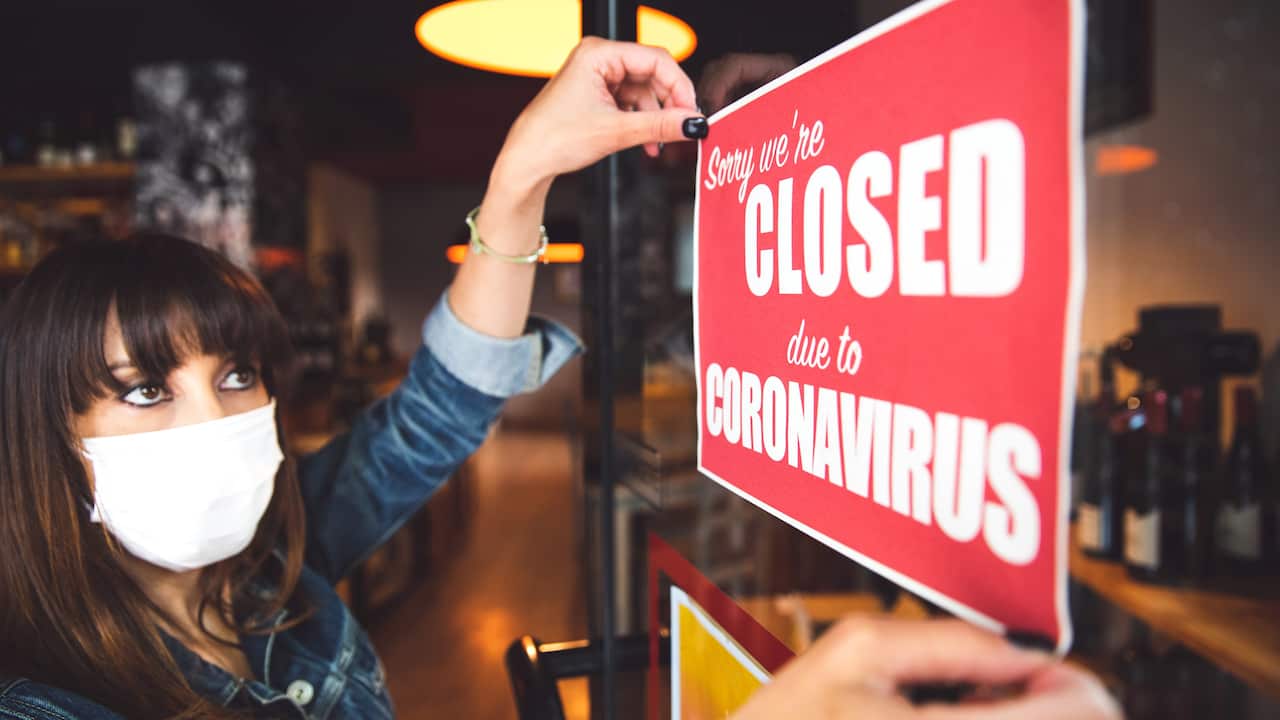 Business closed due to coronavirus