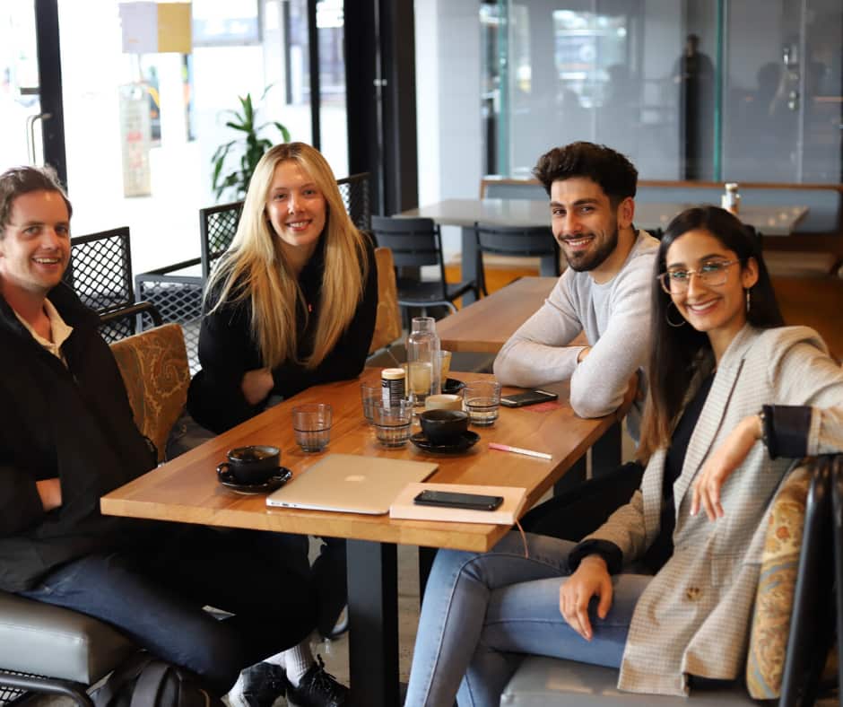 Mariam Rehan (right) is a second generation Pakistani Australian businesswoman living in Wagga Wagga.