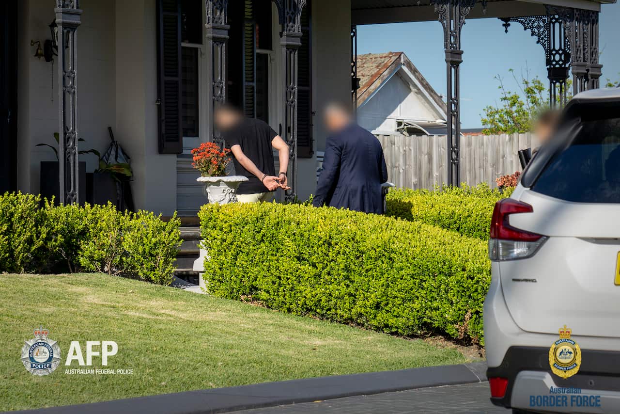 Three men charged over 295kg NSW meth import