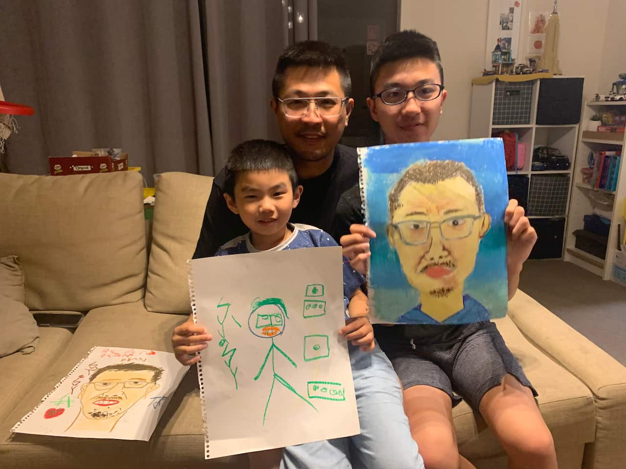 Sammi Chung and Phillip Wu