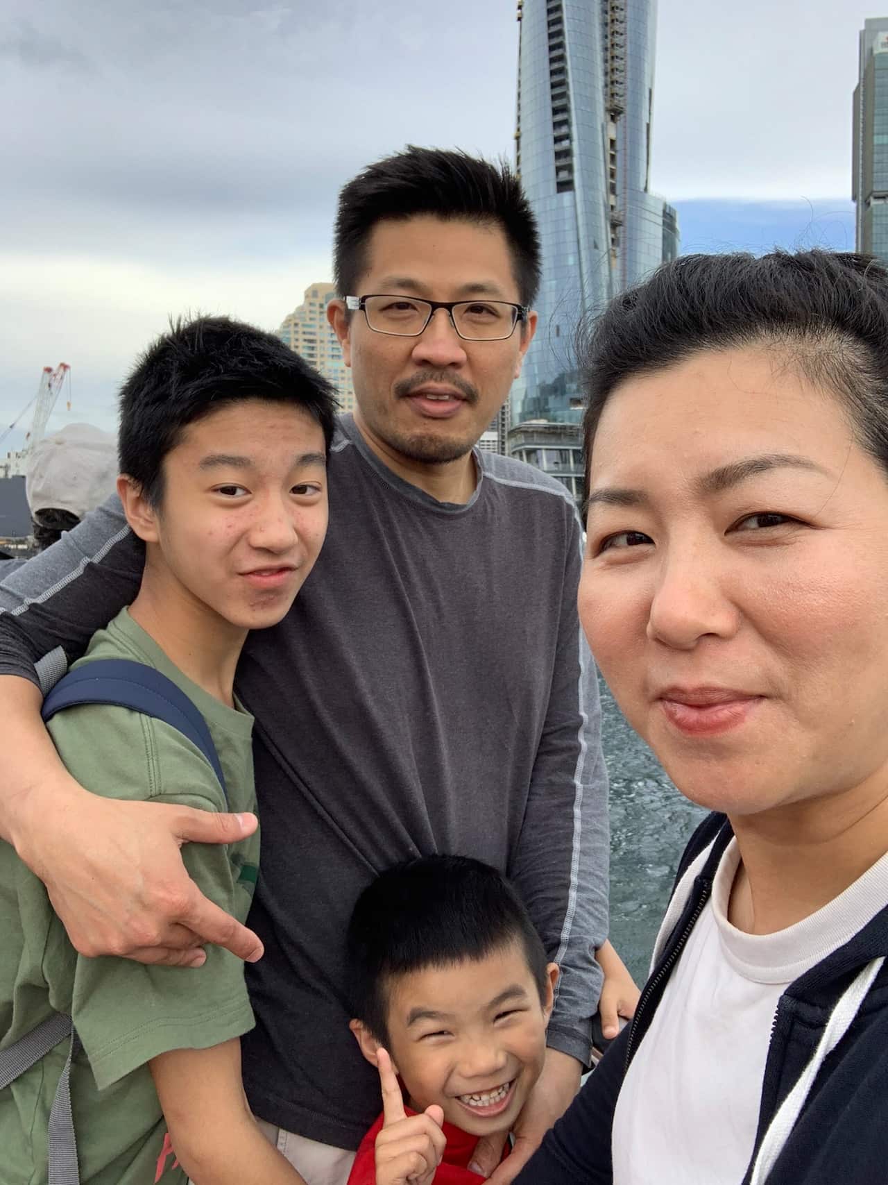 Sammi Chung and Phillip Wu