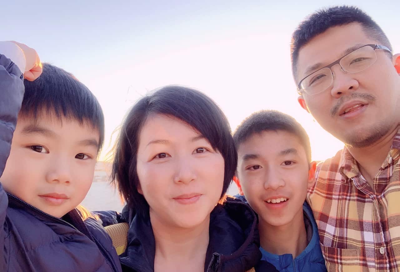 Sammi Chung and Phillip Wu