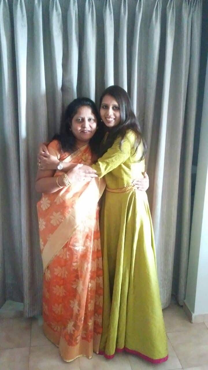 Steffi with her mother