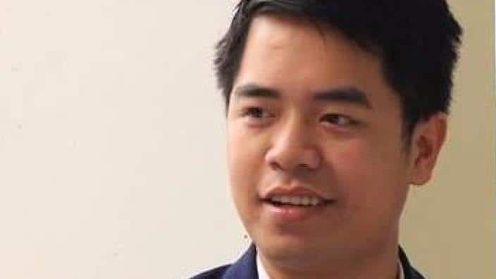 Phan Kim Khánh lúc còn đi học 