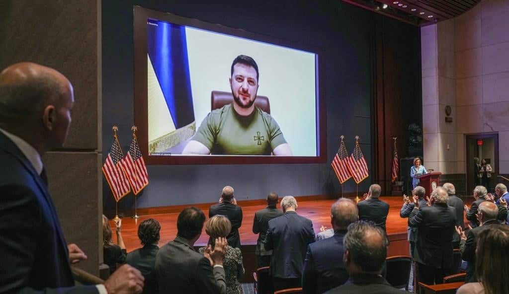젤렌스키 미 의회 연설
