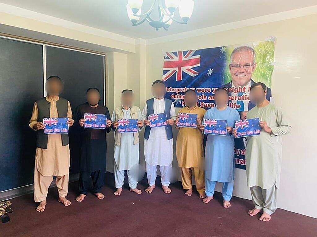 Afghan Interpreters protest