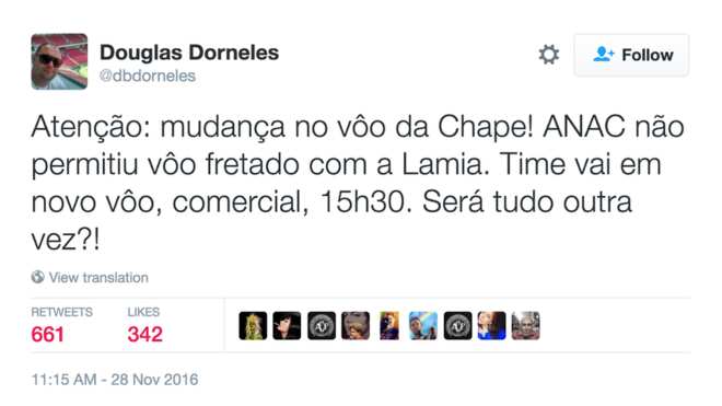 Douglas Dorneles Twitter Account