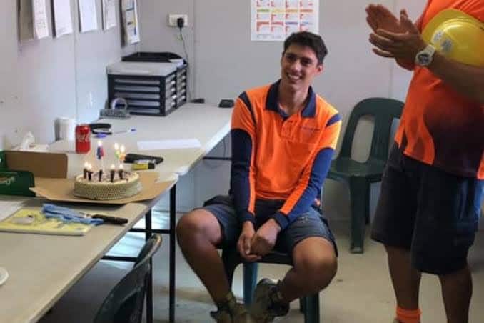 Christopher Cassaniti, 18, died at the scene of a workplace scaffolding collapse.