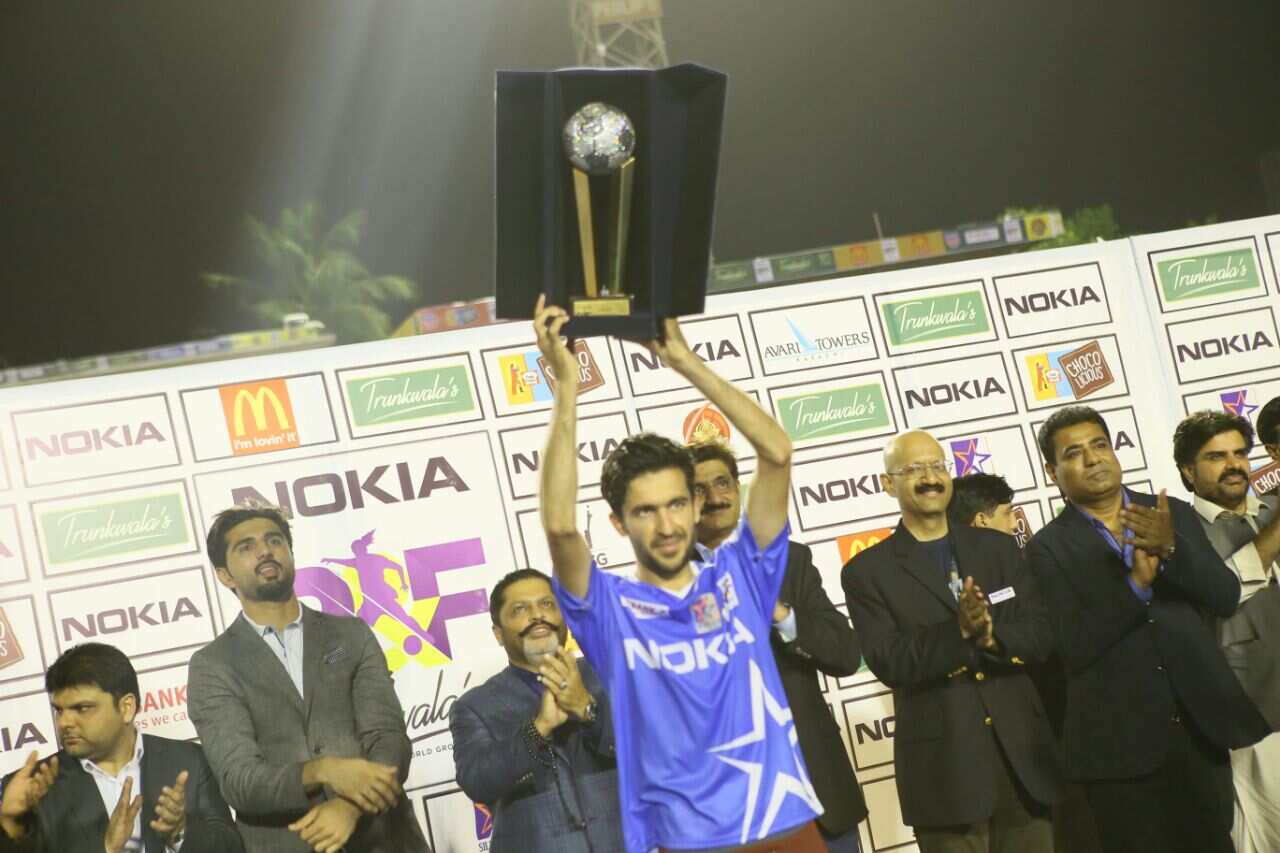 Local footballers are excited to play with international players in Pakistan