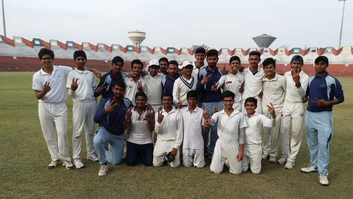 CN school under-19 Gujarat Cricket Association one-day champions 2018