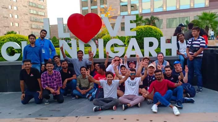 Students from Federation University