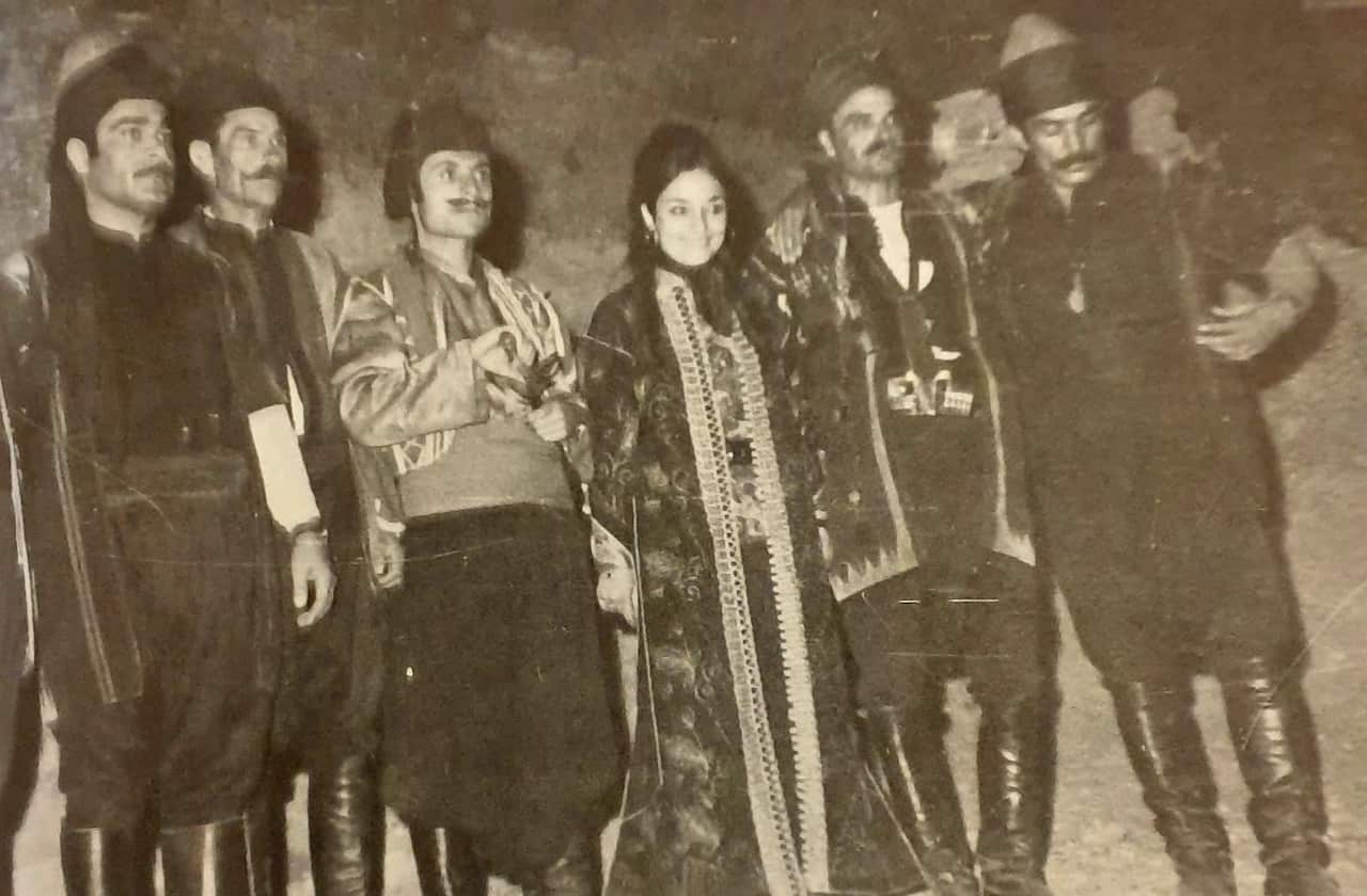 Antoinette Doueihy performing on the Ehden festival stage.