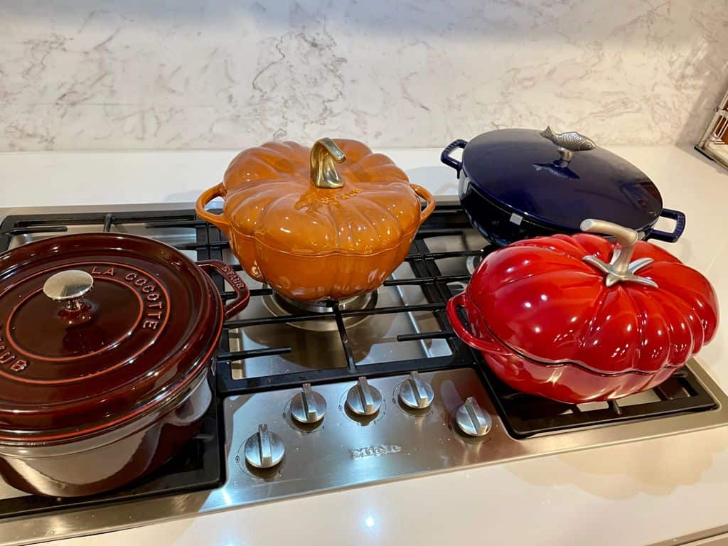 Cast Iron Round Casseroles are perfect for stew, roasts and soups
