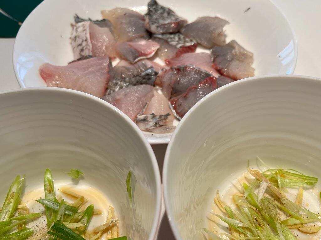 Fresh Fish fillets soup