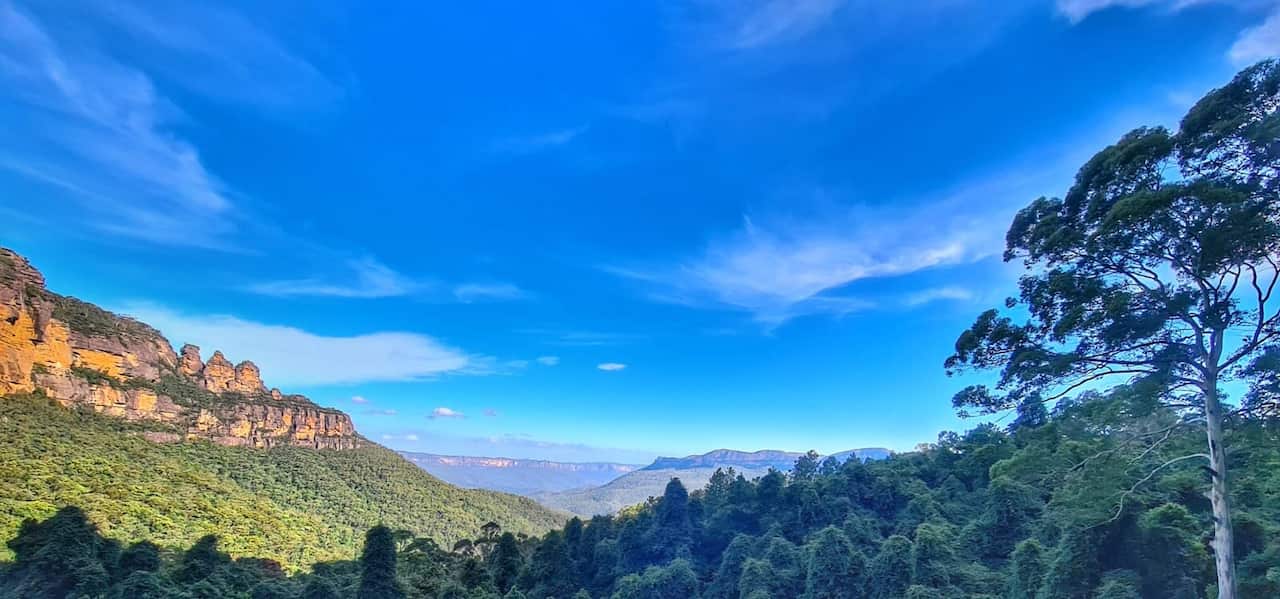The Blue mountains