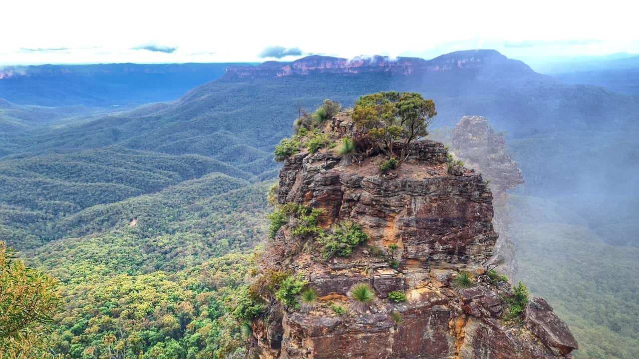 The Blue mountains