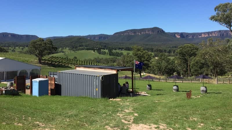 Winery farm in regional New South Wales 