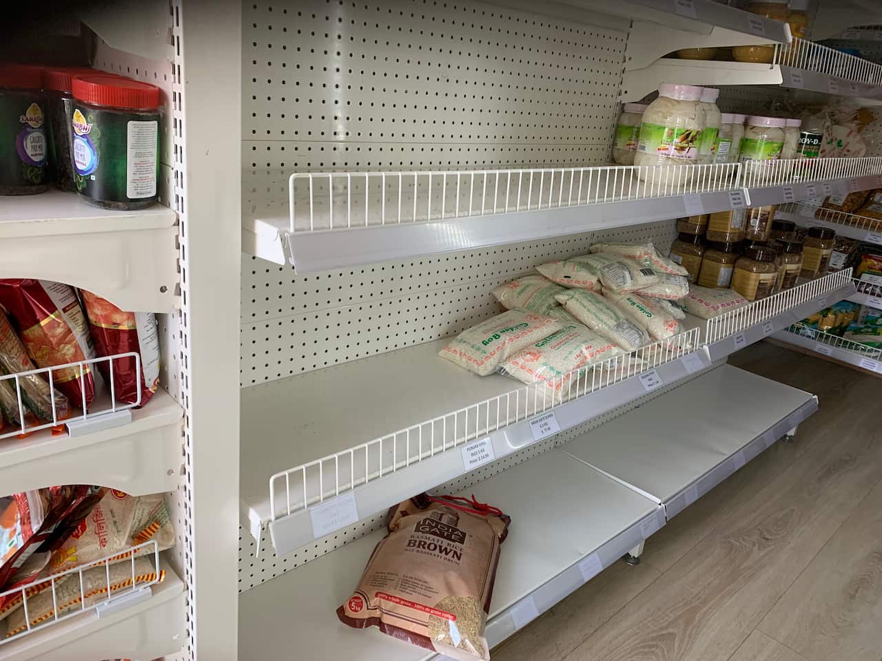 nepali grocery_nepali business_corona virus_grocery shortage