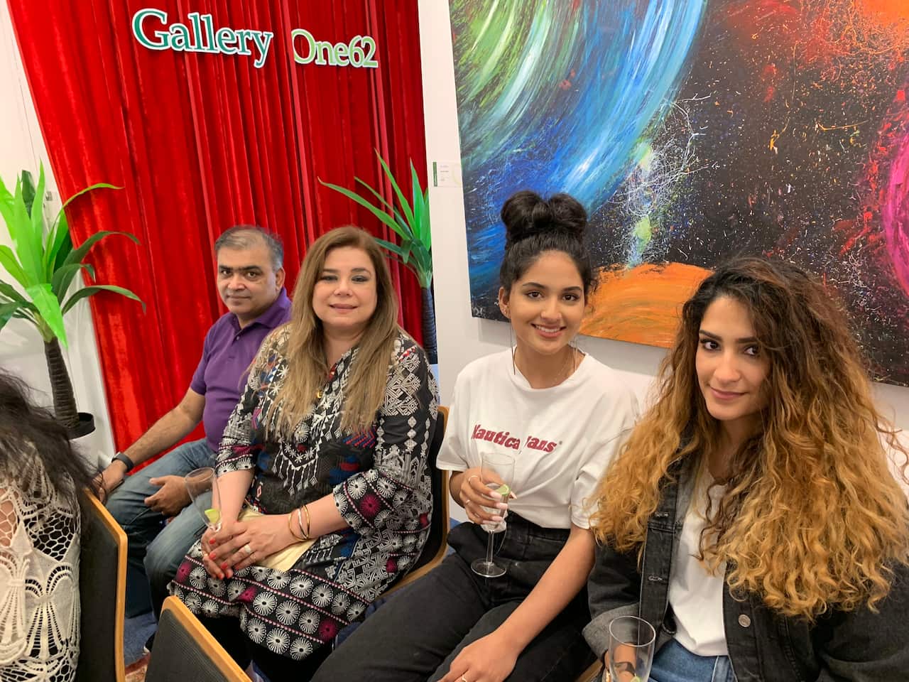 Gallery inauguration.