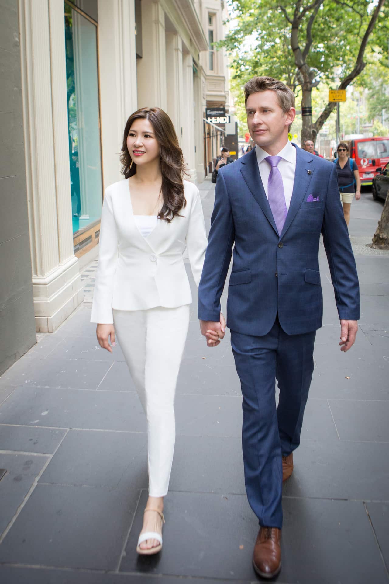 Anna Liu and Her Partner