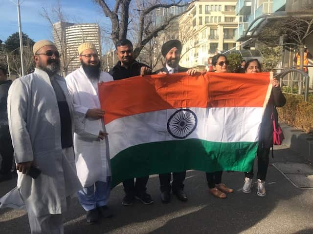 People of Indian community celebrates Independence Day of India in Melbourne.