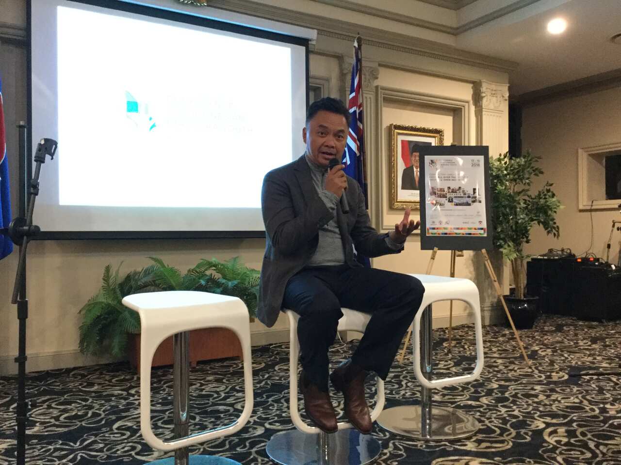 Founder of Indonesian Diaspora Network, Dr Dino Patti Djalal