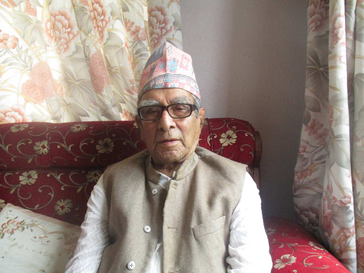 Late poet Madhav Prasad Ghimire of Nepal