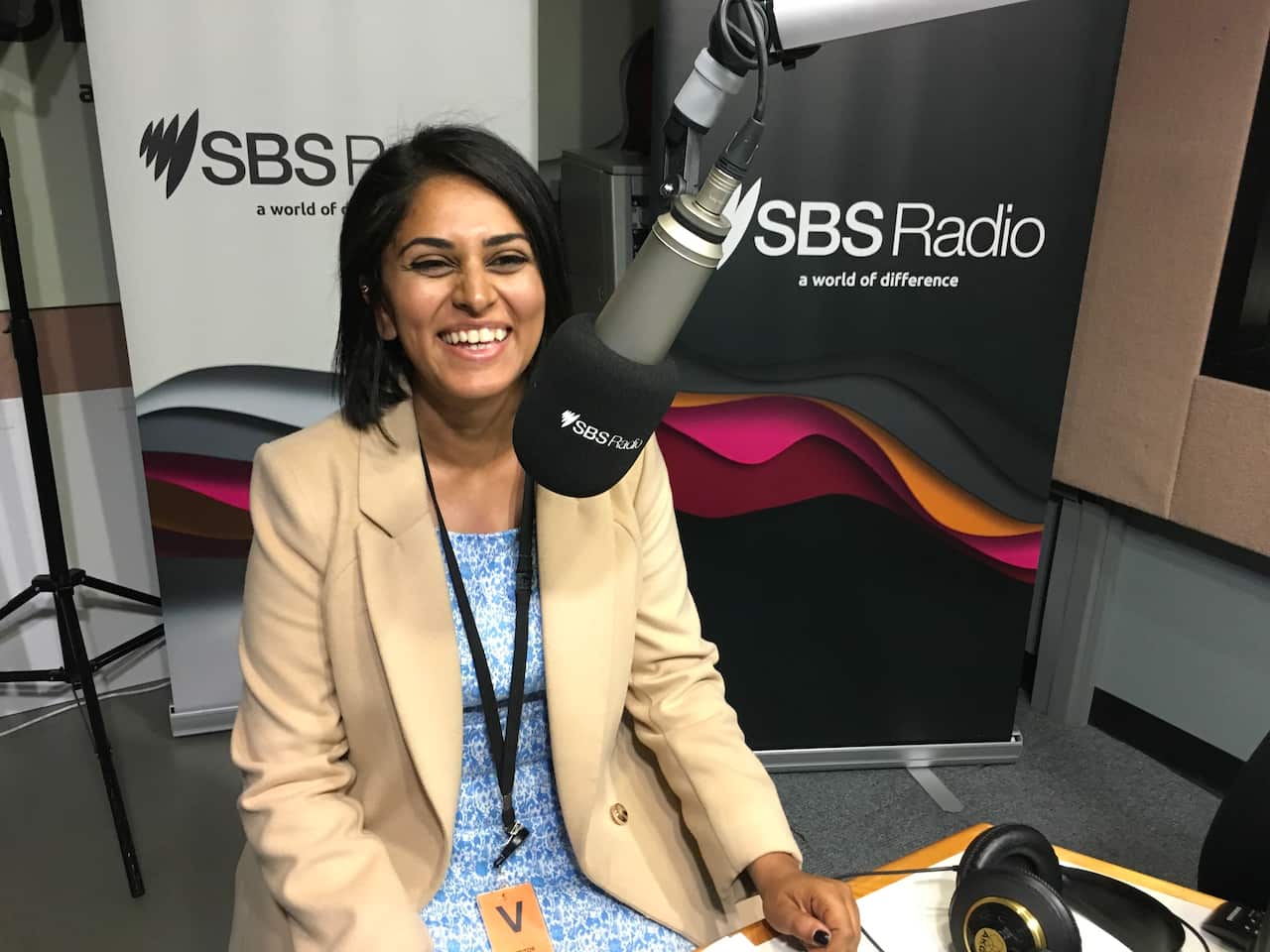 Vishwa Rana at SBS Studio