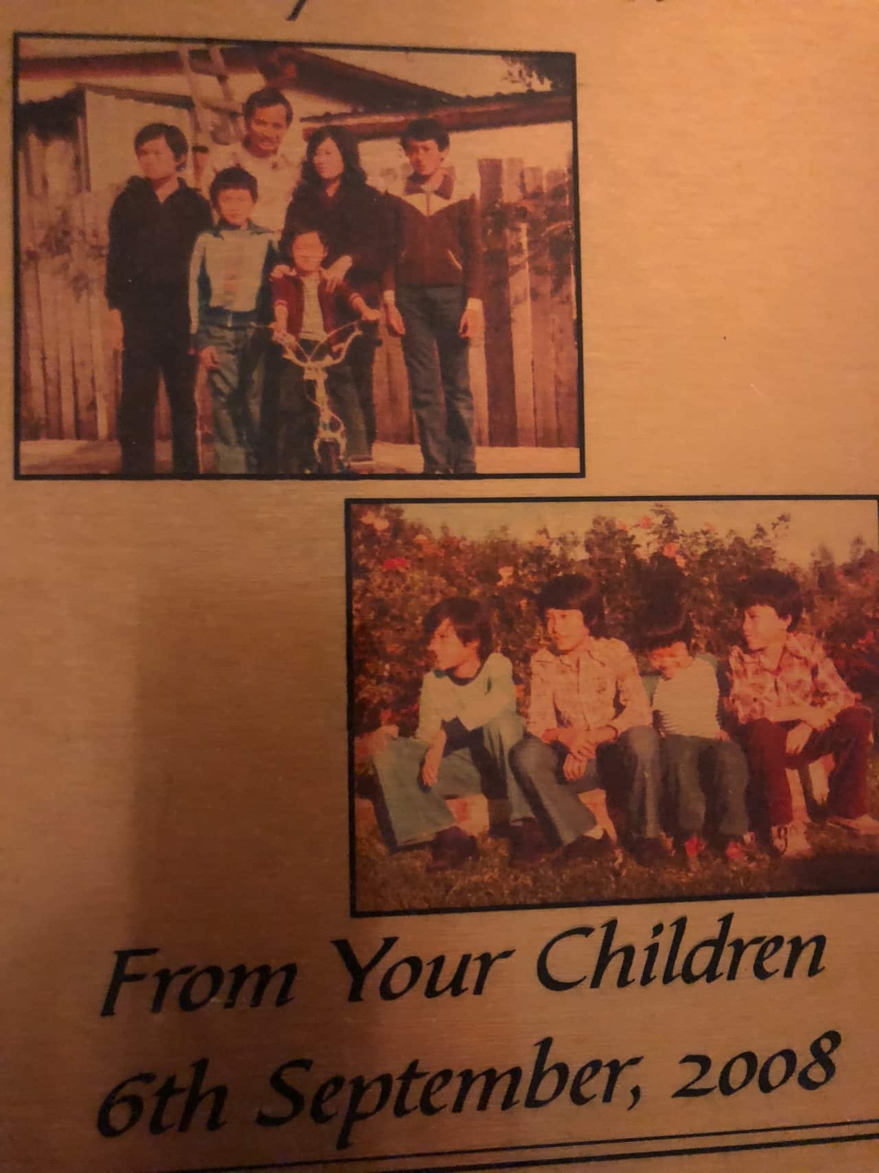 Những tấm ảnh lưu niệm quý giá của gia đình trong thời gian đầu đến Úc