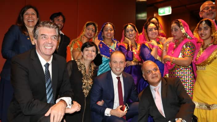 an event organised by the Federation of Indian Associations of NSW to celebrate the 350th birth anniversary of 10th Sikh Guru Gobind Singh Ji and Vaisakhi. 