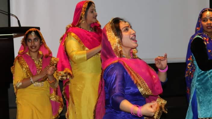 an event organised by the Federation of Indian Associations of NSW to celebrate the 350th birth anniversary of 10th Sikh Guru Gobind Singh Ji and Vaisakhi. 