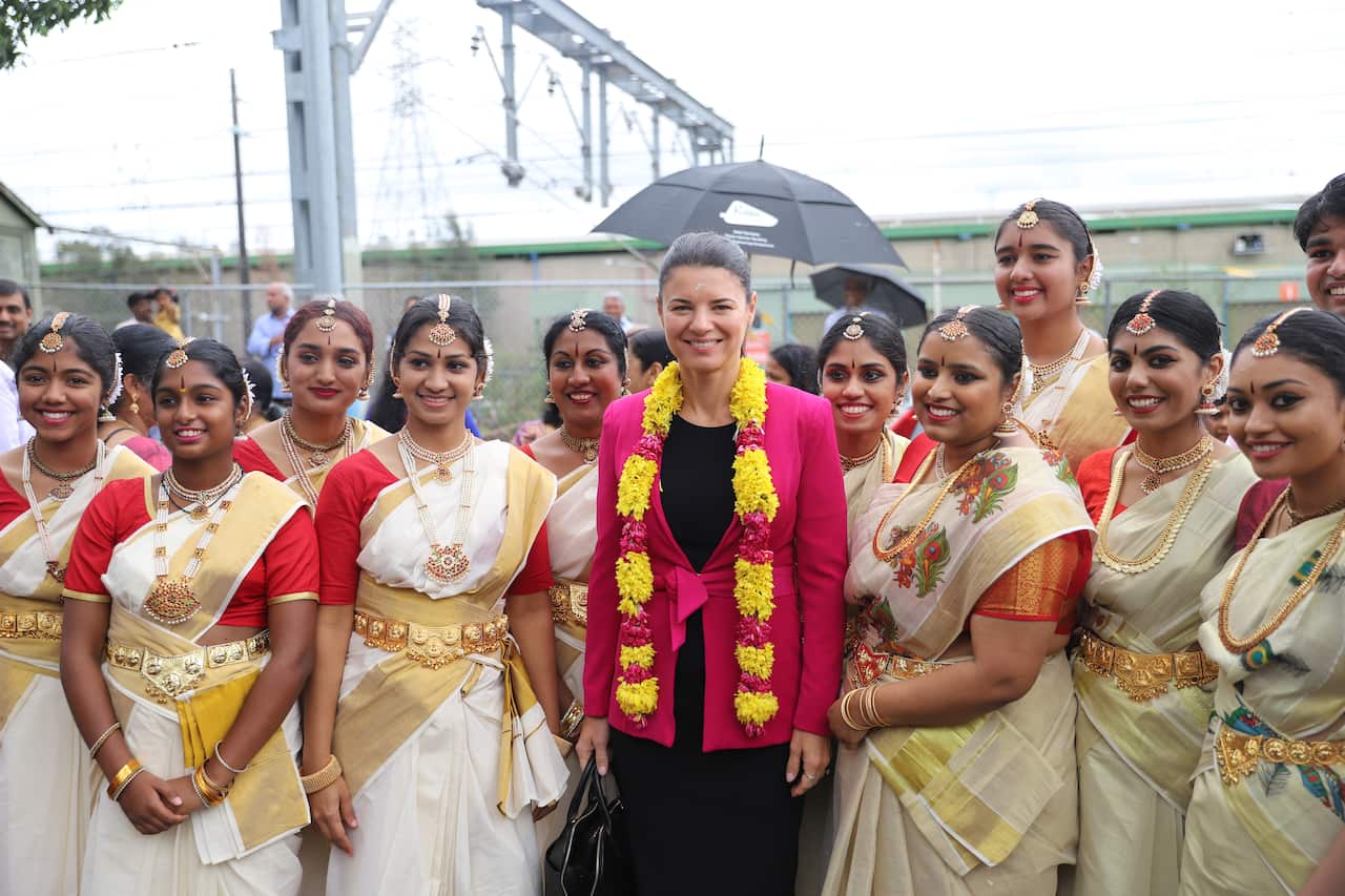 Dr Fiano Martin at a Tamil Community Event
