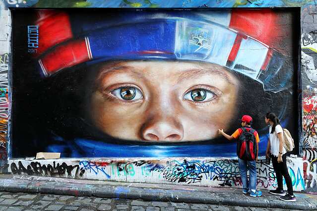 Colombian street artist Julian Clavijo