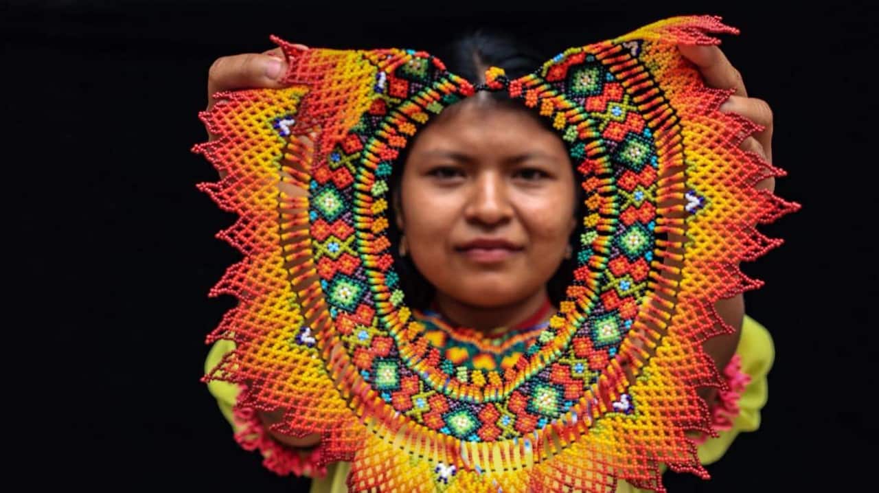 Collar de los Embera Chamí